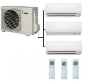 Daikin 3MXM52A Outdoor Unit - 3 Indoor Units 1 Daikin 3MXM52A Outdoor Unit - 3 Indoor Units