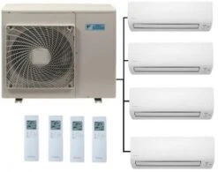 Daikin 4MXM68A Outdoor Unit - 4 Indoor Units