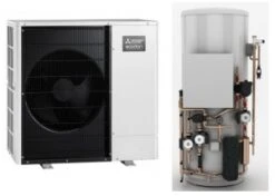 Mitsubishi Ecodan PUZ-WM50VHA - With 150L Hot Water Cylinder