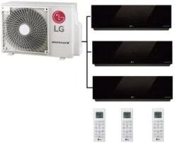 LG MU3R19.U21 Outdoor Unit - 3 Artcool Mirror Units
