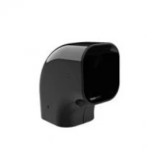 Black Trunking Horizontal Elbow - CP72 1 Black Trunking Horizontal Elbow - CP72